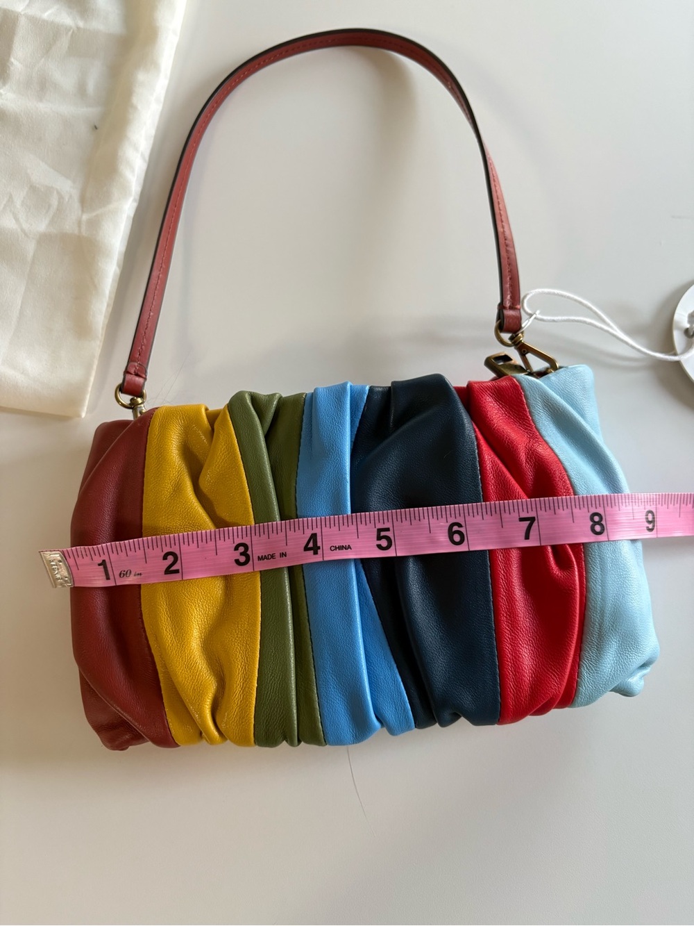 STAUD Bean Bag Rainbow 🌈 NWT - Picture 11 of 13